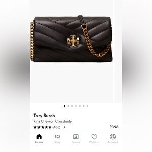 Tory Burch Kira Chevron Chain Wallet